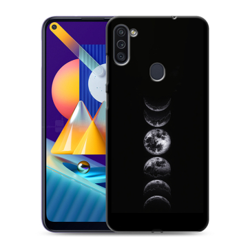 Силиконовый чехол на Samsung Galaxy M11 с принтом женский Силиконовый чехол на Samsung Galaxy M11 с принтом женский