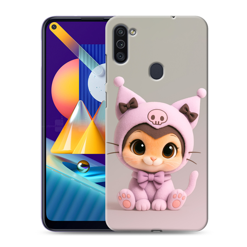 Силиконовый чехол на Samsung Galaxy M11 с принтом Куроми Kuromi Силиконовый чехол на Samsung Galaxy M11 с принтом Куроми Kuromi