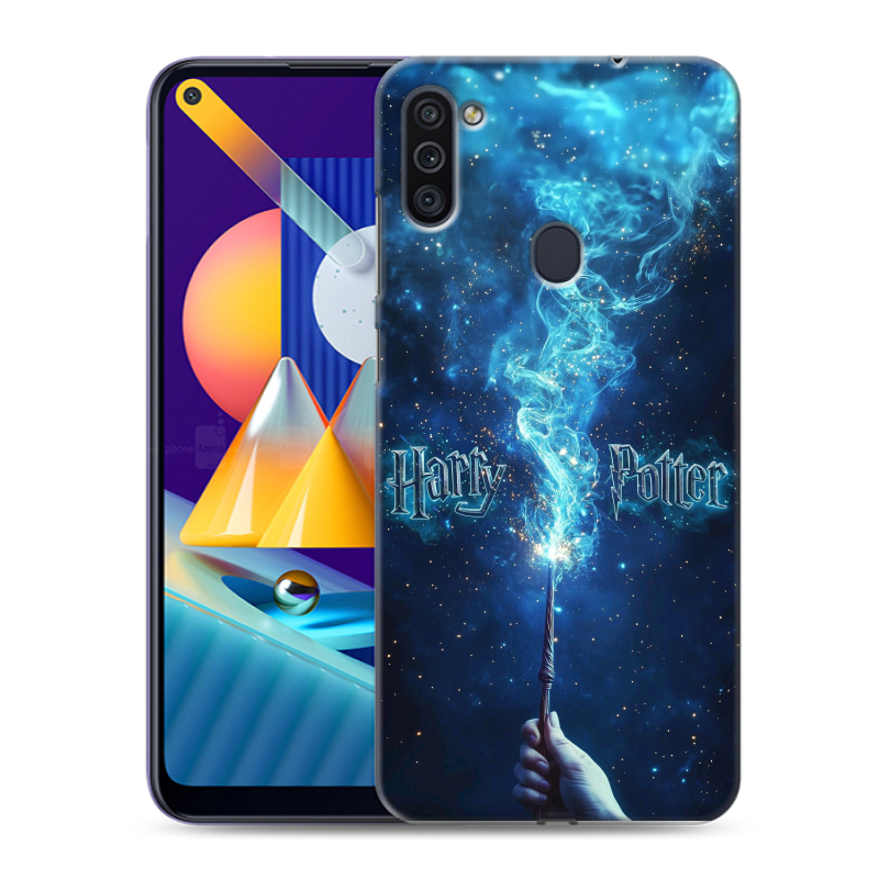 Силиконовый чехол на Samsung Galaxy M11 с принтом Harry Potter Гарри Поттер Силиконовый чехол на Samsung Galaxy M11 с принтом Harry Potter Гарри Поттер