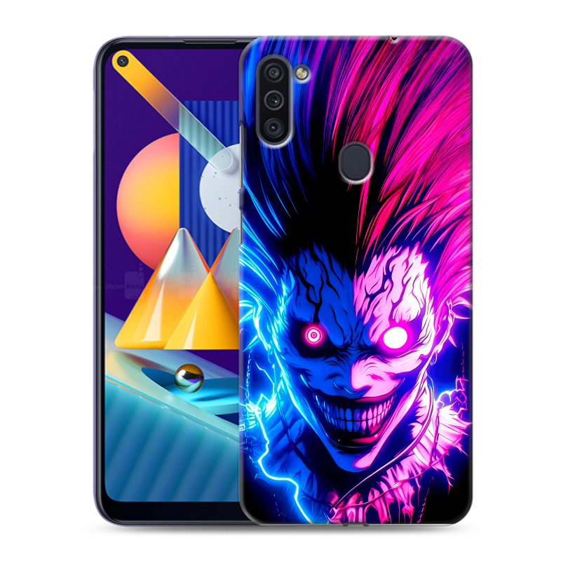 Силиконовый чехол на Samsung Galaxy M11 с принтом Death note Тетрадь смерти Силиконовый чехол на Samsung Galaxy M11 с принтом Death note Тетрадь смерти
