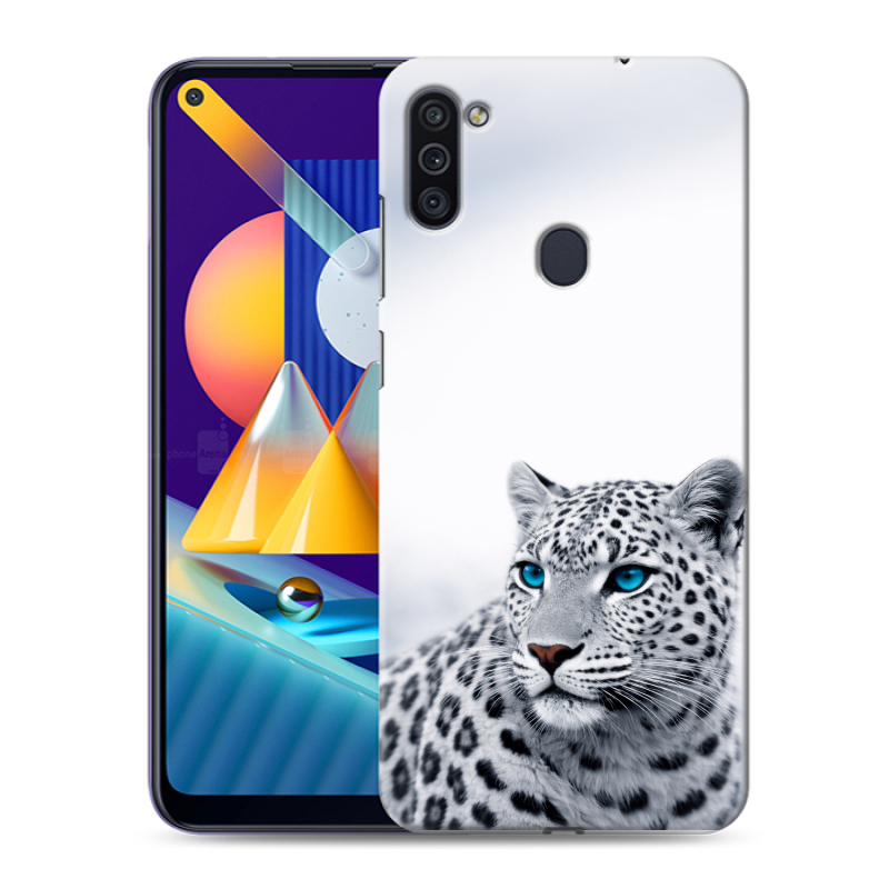 Силиконовый противоударный чехол на Samsung Galaxy M11 с принтом женский Силиконовый противоударный чехол на Samsung Galaxy M11 с принтом женский