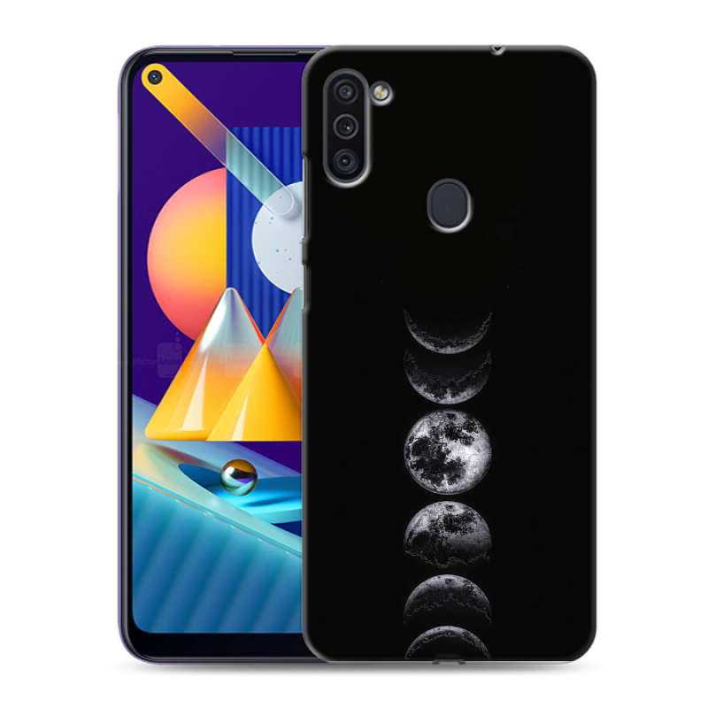 Пластиковый чехол на Samsung Galaxy M11 с принтом женский Пластиковый чехол на Samsung Galaxy M11 с принтом женский