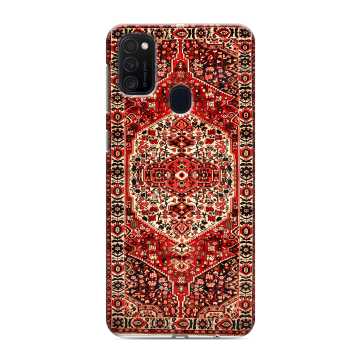 Силиконовый чехол на Samsung Galaxy M21 с принтом Ковер