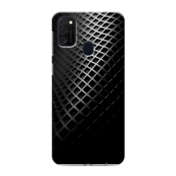 Силиконовый чехол на Samsung Galaxy M21 с принтом Текстура металла Силиконовый чехол на Samsung Galaxy M21 с принтом Текстура металла