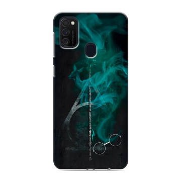 Силиконовый чехол на Samsung Galaxy M21 с принтом Гарри Поттер Harry Potter Силиконовый чехол на Samsung Galaxy M21 с принтом Гарри Поттер Harry Potter