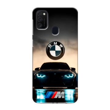 Силиконовый чехол на Samsung Galaxy M21 с принтом БМВ BMW Силиконовый чехол на Samsung Galaxy M21 с принтом БМВ BMW