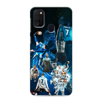 Силиконовый чехол на Samsung Galaxy M21 с принтом Реал Роналдо Силиконовый чехол на Samsung Galaxy M21 с принтом Реал Роналдо