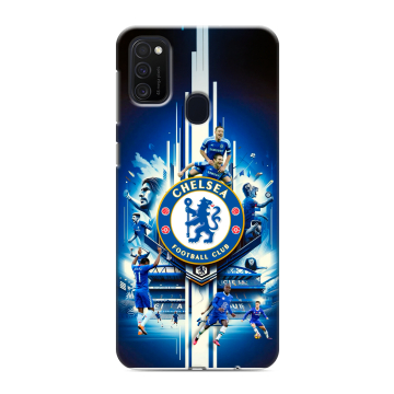 Силиконовый чехол на Samsung Galaxy M21 с принтом Chelsea Челси Силиконовый чехол на Samsung Galaxy M21 с принтом Chelsea Челси