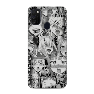 Силиконовый чехол на Samsung Galaxy M21 с принтом Ahegao Ахегао Аниме Силиконовый чехол на Samsung Galaxy M21 с принтом Ahegao Ахегао Аниме