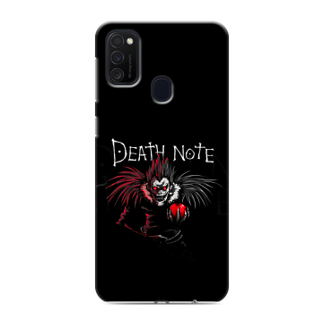 Силиконовый чехол на Samsung Galaxy M21 с принтом Death note Тетрадь смерти Силиконовый чехол на Samsung Galaxy M21 с принтом Death note Тетрадь смерти