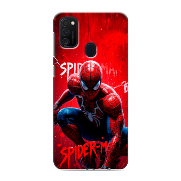 Силиконовый чехол на Samsung Galaxy M21 с принтом Spiderman Человек паук Силиконовый чехол на Samsung Galaxy M21 с принтом Spiderman Человек паук