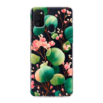 Силиконовый чехол на Samsung Galaxy M21 с принтом женский Силиконовый чехол на Samsung Galaxy M21 с принтом женский