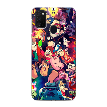 Силиконовый чехол на Samsung Galaxy M21 с принтом Gravity Falls Гравити Фолз Силиконовый чехол на Samsung Galaxy M21 с принтом Gravity Falls Гравити Фолз