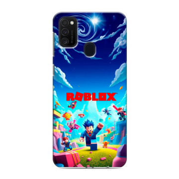 Силиконовый чехол на Samsung Galaxy M21 с принтом Roblox Роблокс Силиконовый чехол на Samsung Galaxy M21 с принтом Roblox Роблокс