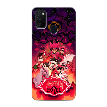 Силиконовый чехол на Samsung Galaxy M21 с принтом Hazbin Hotel Отель Хазбин Силиконовый чехол на Samsung Galaxy M21 с принтом Hazbin Hotel Отель Хазбин