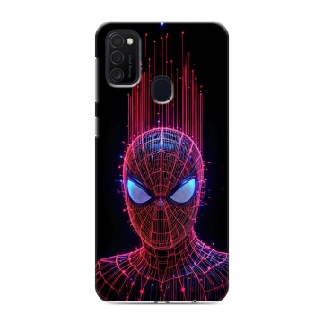 Силиконовый чехол на Samsung Galaxy M21 с принтом Spiderman Человек паук Силиконовый чехол на Samsung Galaxy M21 с принтом Spiderman Человек паук