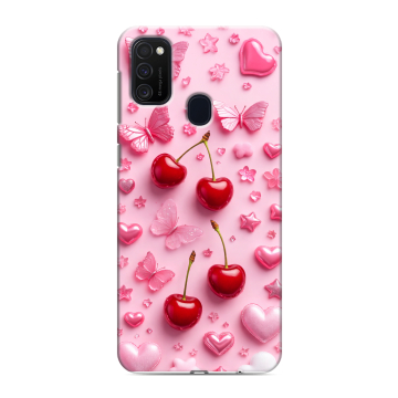 Силиконовый чехол на Samsung Galaxy M21 с принтом для девочек Силиконовый чехол на Samsung Galaxy M21 с принтом для девочек