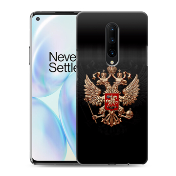 Силиконовый чехол на OnePlus 8 с принтом Герб России Силиконовый чехол на OnePlus 8 с принтом Герб России