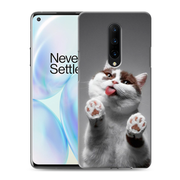 Силиконовый чехол на OnePlus 8 с принтом Коты Силиконовый чехол на OnePlus 8 с принтом Коты