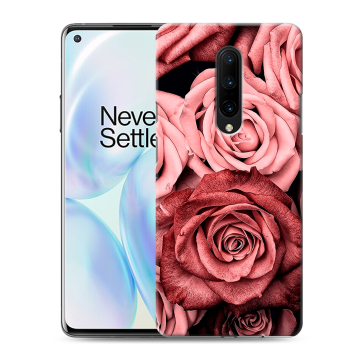 Силиконовый чехол на OnePlus 8 с принтом Цветы розы Силиконовый чехол на OnePlus 8 с принтом Цветы розы