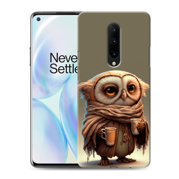 Силиконовый чехол на OnePlus 8 с принтом Сова Силиконовый чехол на OnePlus 8 с принтом Сова