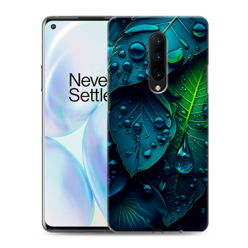 Силиконовый чехол на OnePlus 8 с принтом Листья Силиконовый чехол на OnePlus 8 с принтом Листья