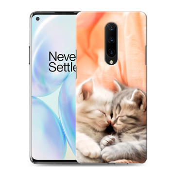 Силиконовый чехол на OnePlus 8 с принтом Котята
