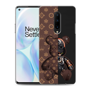 Силиконовый чехол на OnePlus 8 с принтом Луи робот Силиконовый чехол на OnePlus 8 с принтом Луи робот