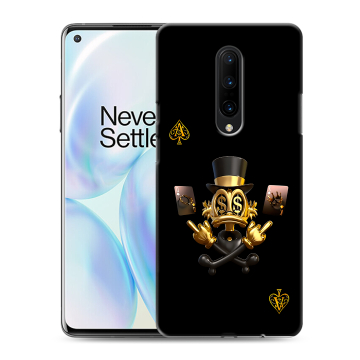 Силиконовый чехол на OnePlus 8 с принтом Золотой скрудж макдак