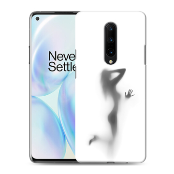 Силиконовый чехол на OnePlus 8 с принтом Силуэт