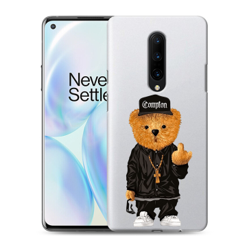 Силиконовый чехол на OnePlus 8 с принтом Плюшевый медведь Силиконовый чехол на OnePlus 8 с принтом Плюшевый медведь