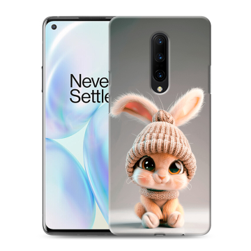 Силиконовый чехол на OnePlus 8 с принтом Кролик Силиконовый чехол на OnePlus 8 с принтом Кролик