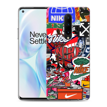 Силиконовый чехол на OnePlus 8 с принтом Найк Nike яркий Силиконовый чехол на OnePlus 8 с принтом Найк Nike яркий