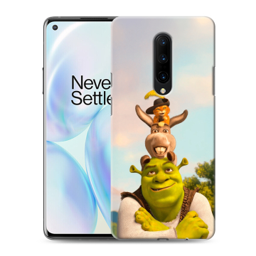Силиконовый чехол на OnePlus 8 с принтом Шрек Shrek