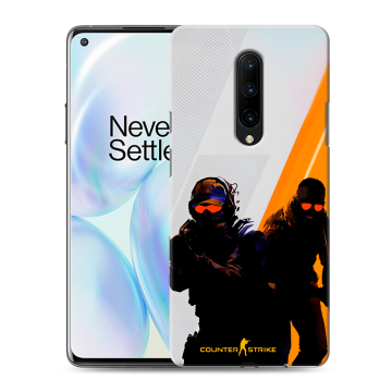 Силиконовый чехол на OnePlus 8 с принтом Контер страйк Counter strike