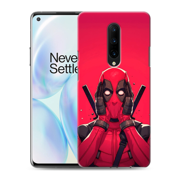 Силиконовый чехол на OnePlus 8 с принтом Дедпул Deadpool