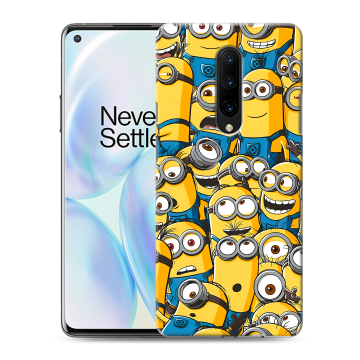 Силиконовый чехол на OnePlus 8 с принтом Миньоны Силиконовый чехол на OnePlus 8 с принтом Миньоны