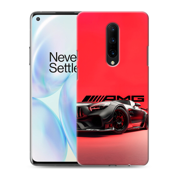 Силиконовый чехол на OnePlus 8 с принтом Мерседес Mercedes AMG