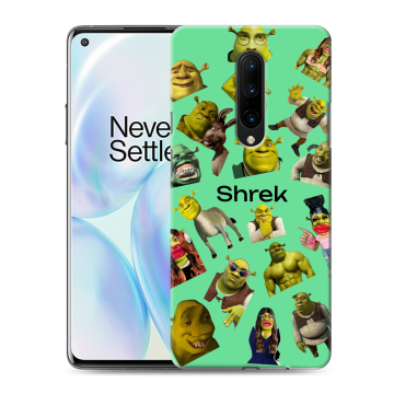 Силиконовый чехол на OnePlus 8 с принтом Шрек Shrek