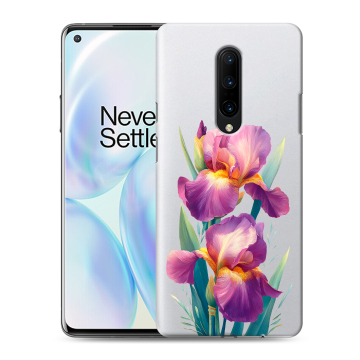 Силиконовый чехол на OnePlus 8 с принтом Цветы орхидеи