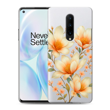 Силиконовый чехол на OnePlus 8 с принтом Цветы