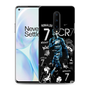 Силиконовый чехол на OnePlus 8 с принтом Реал Роналдо