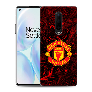 Силиконовый чехол на OnePlus 8 с принтом Manchester United