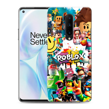 Силиконовый чехол на OnePlus 8 с принтом Roblox Роблокс Силиконовый чехол на OnePlus 8 с принтом Roblox Роблокс