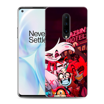 Силиконовый чехол на OnePlus 8 с принтом Hazbin Hotel Отель Хазбин Силиконовый чехол на OnePlus 8 с принтом Hazbin Hotel Отель Хазбин