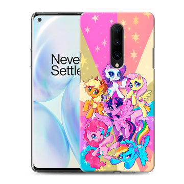 Силиконовый чехол на OnePlus 8 с принтом My little pony Дружба чудо Силиконовый чехол на OnePlus 8 с принтом My little pony Дружба чудо