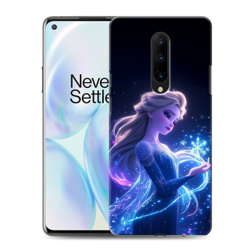 Силиконовый чехол на OnePlus 8 с принтом Холодное сердце Frozen Силиконовый чехол на OnePlus 8 с принтом Холодное сердце Frozen