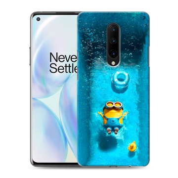 Силиконовый чехол на OnePlus 8 с принтом Миньоны Силиконовый чехол на OnePlus 8 с принтом Миньоны