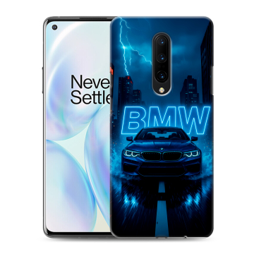 Силиконовый чехол на OnePlus 8 с принтом BMW БМВ