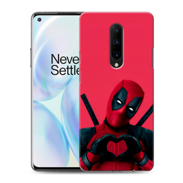 Силиконовый чехол на OnePlus 8 с принтом Дедпул Deadpool